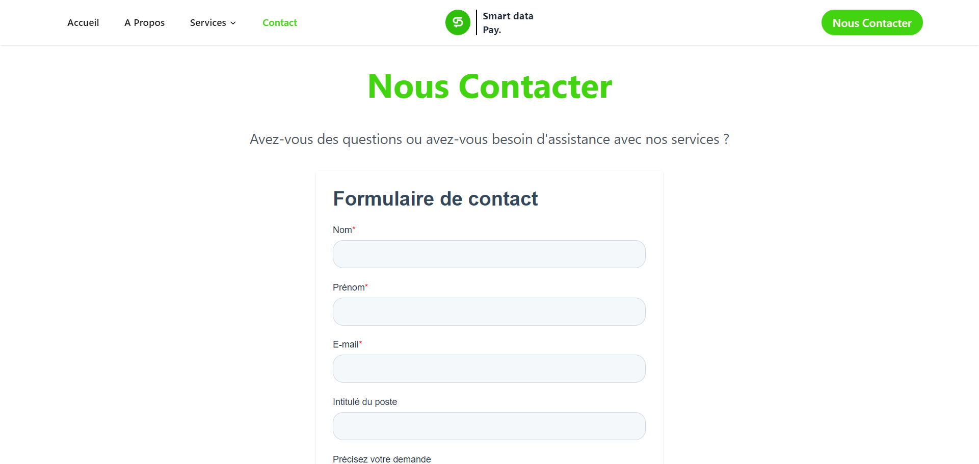 Smart Data Pay